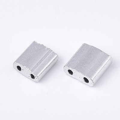 Electroplate Opaque Glass Seed Beads SEED-S023-20C-03-1