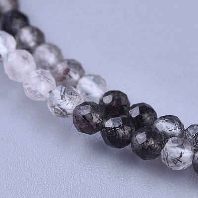 Natural Rutilated Quartz Beaded Necklaces NJEW-K114-A-A05-1