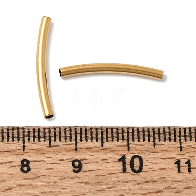 304 Stainless Steel Tube Beads STAS-K332-02A-G-1