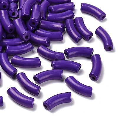 Opaque Acrylic Beads SACR-S677-041-1