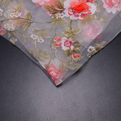 Polyester Organza Fabric ORIB-WH0005-06B-1