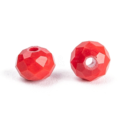 Opaque Solid Color Glass Beads EGLA-X0006-01D-6mm-1