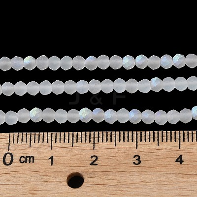 Transparent Glass Beads Strands EGLA-A044-T4mm-MB19-1