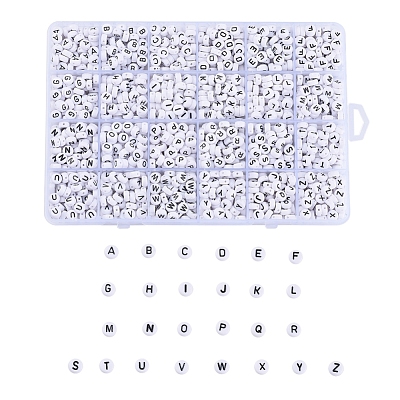Opaque Acrylic Beads SACR-X0015-11-1