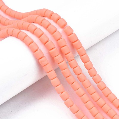 Polymer Clay Bead Strands CLAY-T001-C59-1