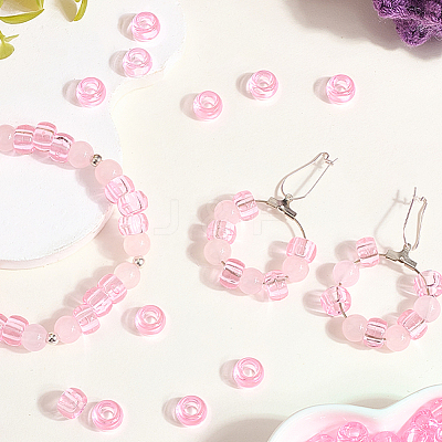 800Pcs Transparent Plastic Beads KY-SP0001-52A-1