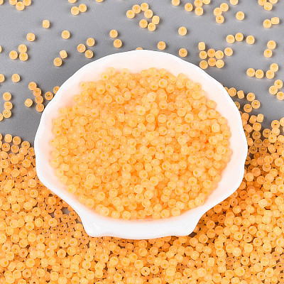 6/0 Transparent Inside Colours Glass Seed Beads SEED-N008-08S-1