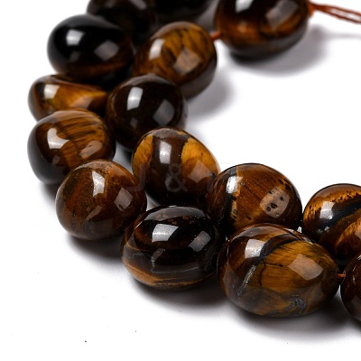 Natural Tiger Eye Beads Strands G-F706-08C-1