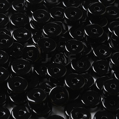 Opaque Colours Glass Seed Beads X-SEED-E001-P3x6mm-10-1