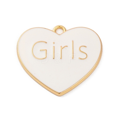 Alloy Enamel Pendants ENAM-M009-02B-01G-1