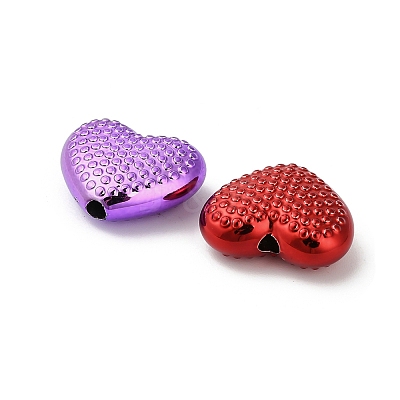 UV Plating Opaque Acrylic Beads OACR-D316-12-1