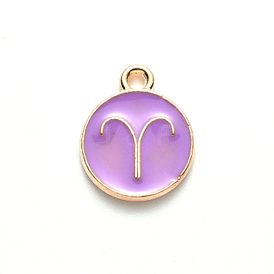 Alloy Enamel Pendants LS-ENAM-S124-01A-01A-1