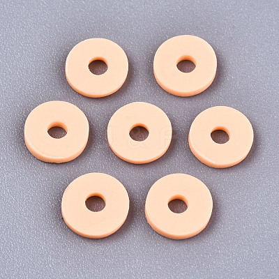 Handmade Polymer Clay Beads X-CLAY-Q251-4.0mm-90-1