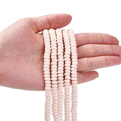 Handmade Polymer Clay Beads Strands CLAY-N008-008-01-1