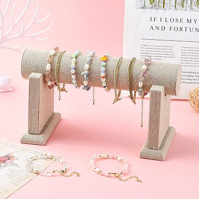 Column Wood Bracelet Displays LS-BDIS-N005-02-1