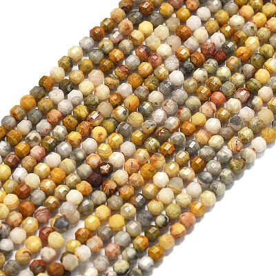 Natural Crazy Lace Agate Beads Strands G-A260-A11-01-1