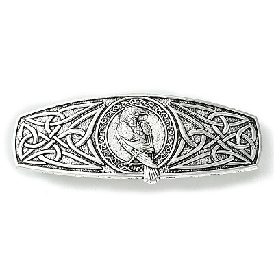 Alloy Hair Barrettes OHAR-C010-05F-AS-1
