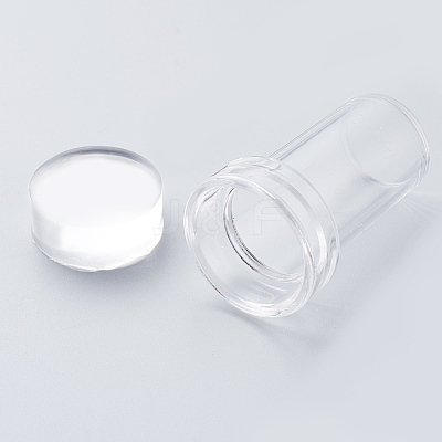 Silicone Nail Art Seal Stamp and Scraper Set X-MRMJ-Q061-001-1