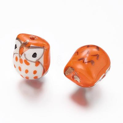 Handmade Porcelain Beads X-PORC-S447-M-1