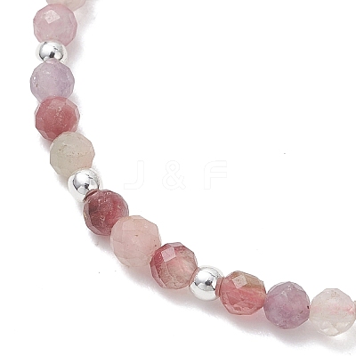 Natural & Synthetic Gemstone Beads Braided Beaded Bracelets for Women BJEW-JB13434-1