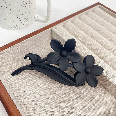 Flower Plastic Large Claw Hair Clips PW-WGFF26F-03-1