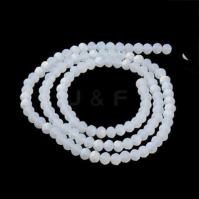 Imitation Jade Glass Beads Strands EGLA-A034-J4mm-MB04-1