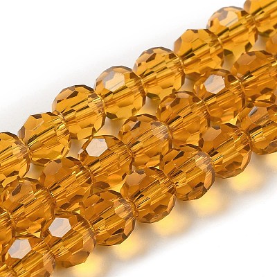Transparent Glass Beads EGLA-A035-T6mm-D04-1