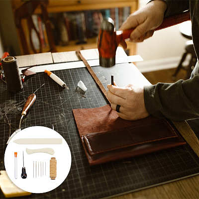 Leather Craft Kits AJEW-CL0005-14-1