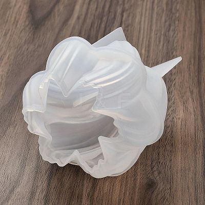 DIY Twist Teardrop Candle Silicone Molds DIY-G113-06B-1