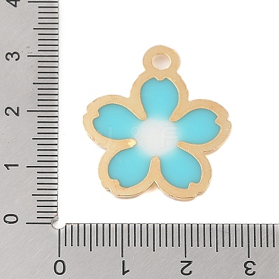 Rack Plating Alloy Pendants FIND-C059-01G-01-1