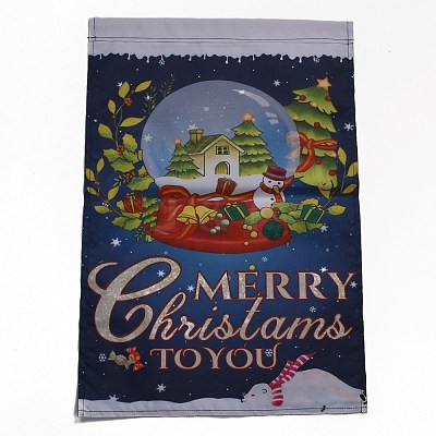 Garden Flag for Christmas AJEW-H108-B30-1