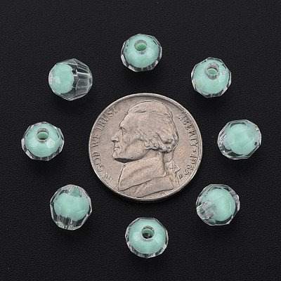 Transparent Acrylic Beads TACR-S152-17A-SS2111-1