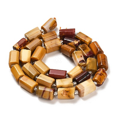 Natural Mookaite Beads Strands G-G068-A08-01-1
