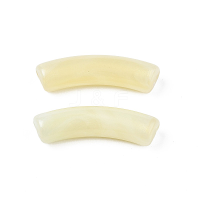 Opaque Acrylic Beads MACR-N009-020A-1