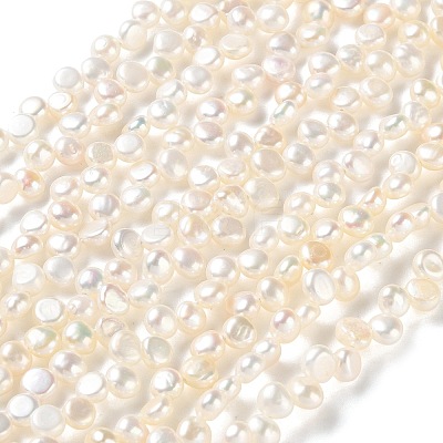 Natural Cultured Freshwater Pearl Beads Strands PA-CBABE82-02D-1