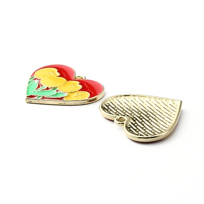 Zinc Alloy Enamel Pendants ENAM-TAC0021-21B-03-1