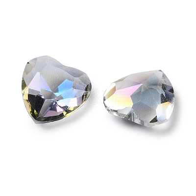 Transparent Glass Rhinestone Cabochons RGLA-B003-03B-1