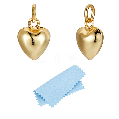 2Pcs 925 Sterling Silver Pendants STER-BC0002-83A-G-1