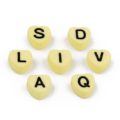 Opaque Acrylic Enamel Beads MACR-S273-37F-1