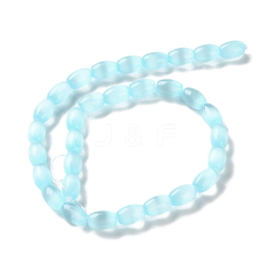 Macaron Color Natural Selenite Beads Strands G-B102-A01-06-1