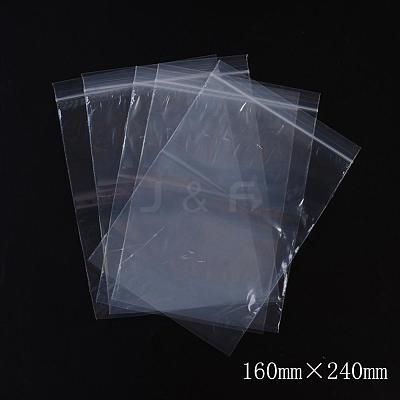 Plastic Resealable Packaging Bags OPP-G001-F-16x24cm-1