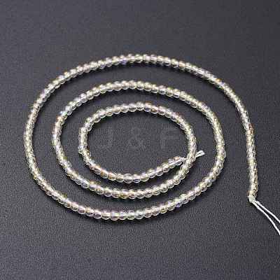 Electroplate Glass Beads Strands EGLA-K014-A-FR05-1