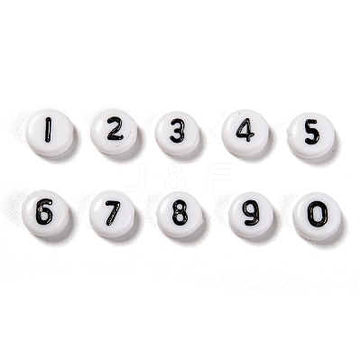 Acrylic Beads SACR-JQ0001-06-1