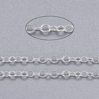 Brass Cable Chains CHC-034Y-S-NF-1