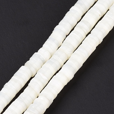 Natural Trochid Shell/Trochus Shell Beads Strands SSHEL-L016-13E-1