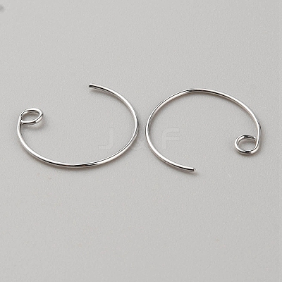 Brass Earring Hooks KK-WH0044-141C-P-1