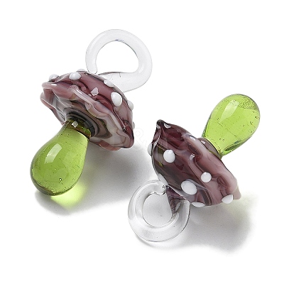 Handmade Lampwork Pendants LAMP-M021-01I-1