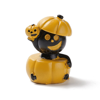 Halloween Theme Mini Resin Home Display Decorations DJEW-B005-13-1