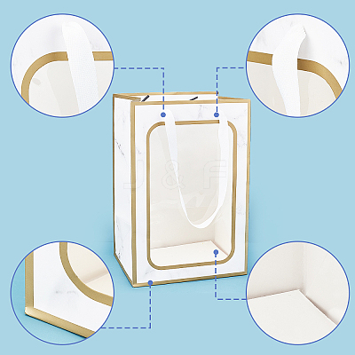 Rectangle Paper Bags LS-CARB-WH00012-02B-1