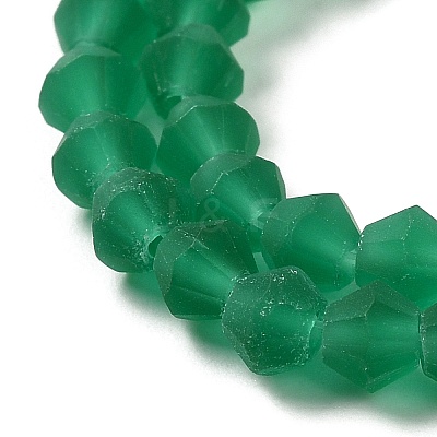 Imitate Austrian Crystal Frosted Glass Beads Strands LS-EGLA-A039-T4mm-MD10-1